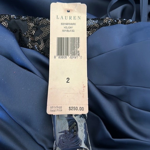 Lauren by Ralph Lauren Evening gown or Prom Dress Size 2 NWT - Picture 12 of 12